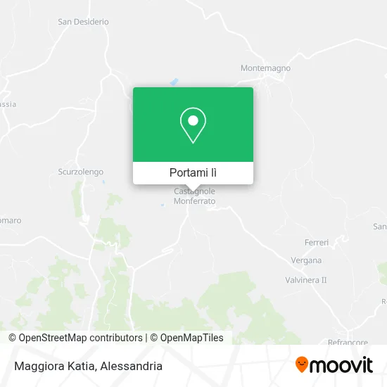 Mappa Maggiora Katia