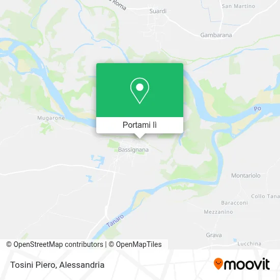 Mappa Tosini Piero