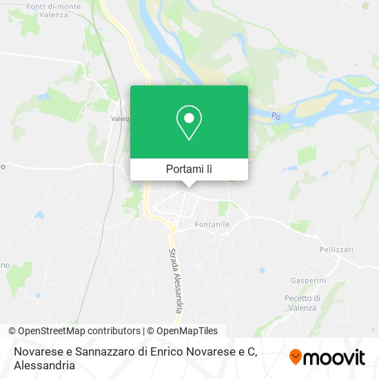 Mappa Novarese e Sannazzaro di Enrico Novarese e C