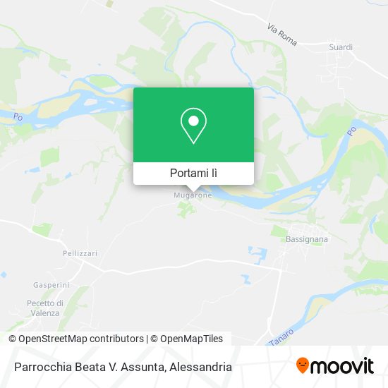 Mappa Parrocchia Beata V. Assunta