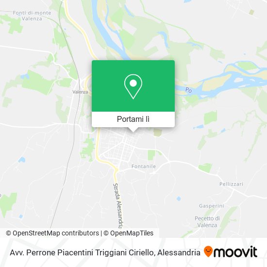 Mappa Avv. Perrone Piacentini Triggiani Ciriello