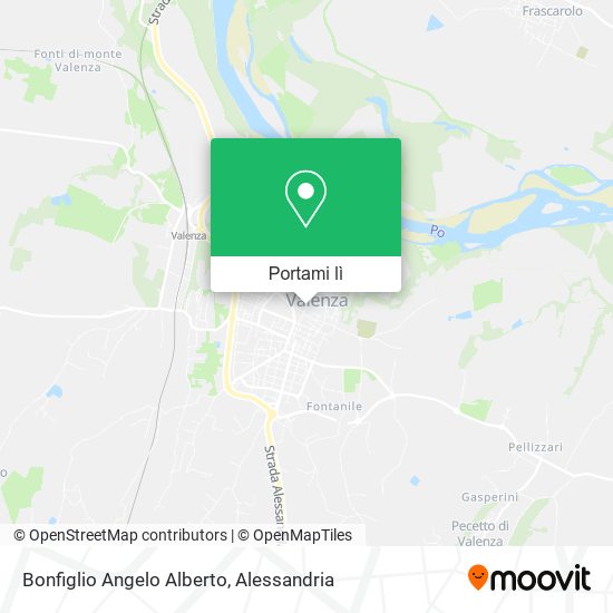 Mappa Bonfiglio Angelo Alberto
