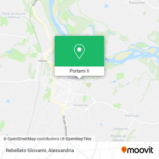 Mappa Rebellato Giovanni