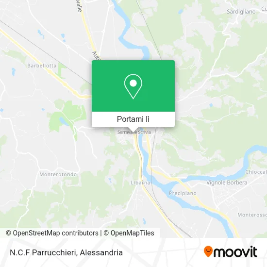 Mappa N.C.F Parrucchieri