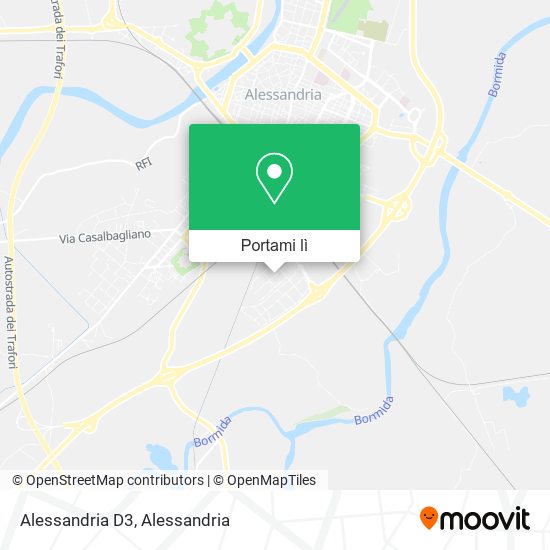 Mappa Alessandria D3