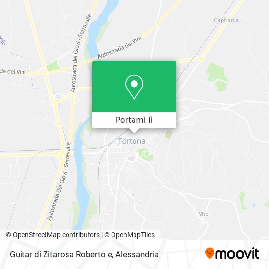Mappa Guitar di Zitarosa Roberto e