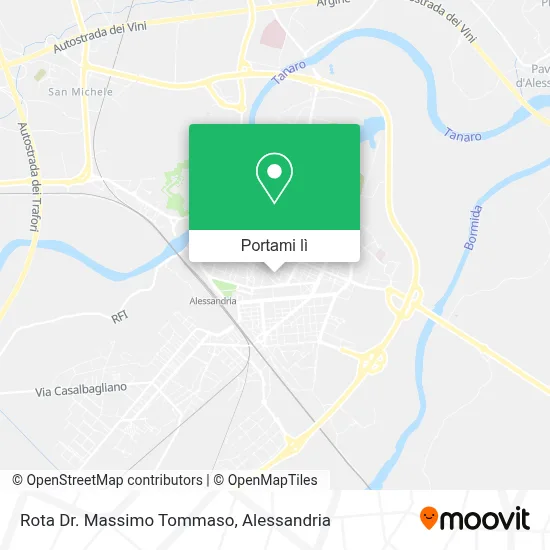 Mappa Rota Dr. Massimo Tommaso