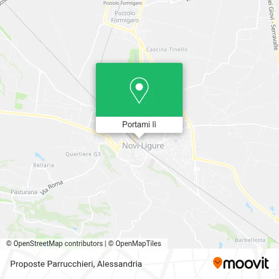 Mappa Proposte Parrucchieri