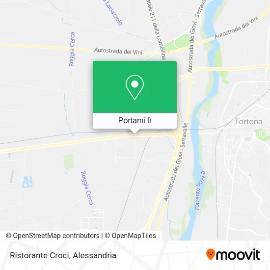 Mappa Ristorante Croci