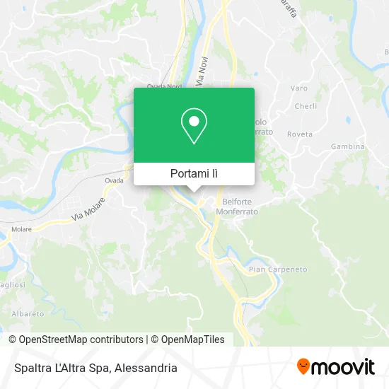 Mappa Spaltra L'Altra Spa
