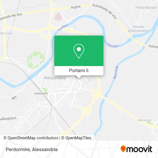 Mappa Perdormire