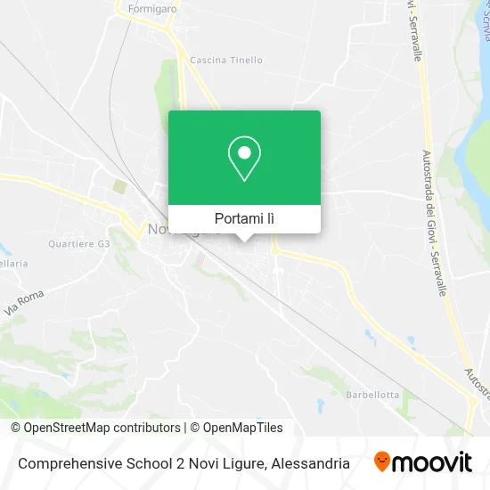Mappa Comprehensive School 2 Novi Ligure