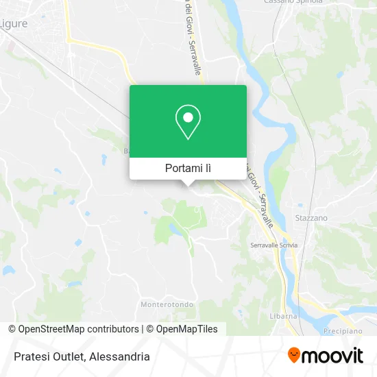 Mappa Pratesi Outlet