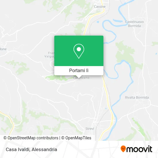 Mappa Casa Ivaldi