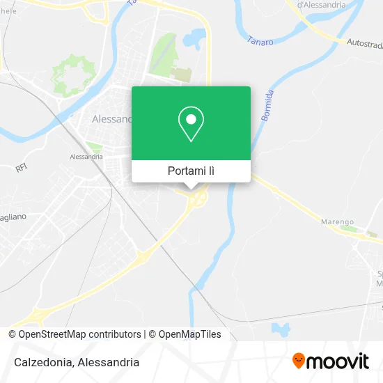 Mappa Calzedonia