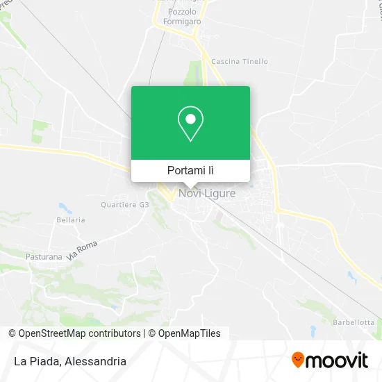 Mappa La Piada