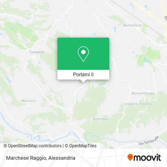 Mappa Marchese Raggio