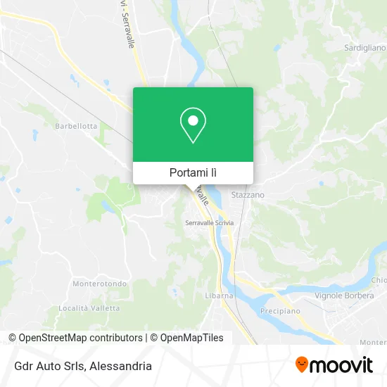 Mappa Gdr Auto Srls