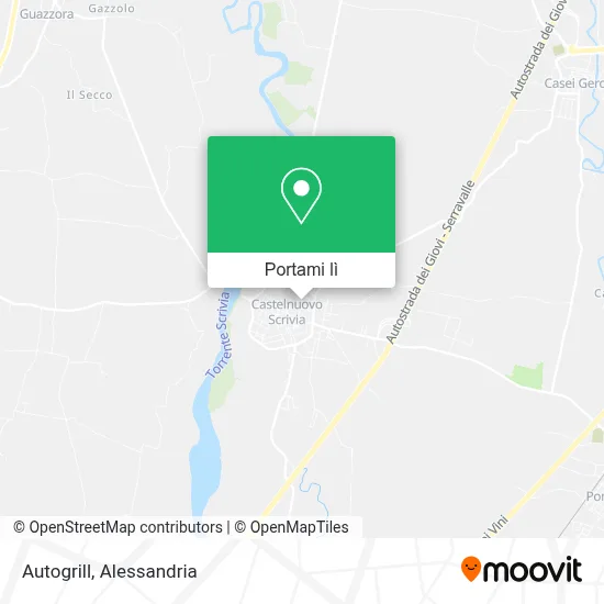 Mappa Autogrill