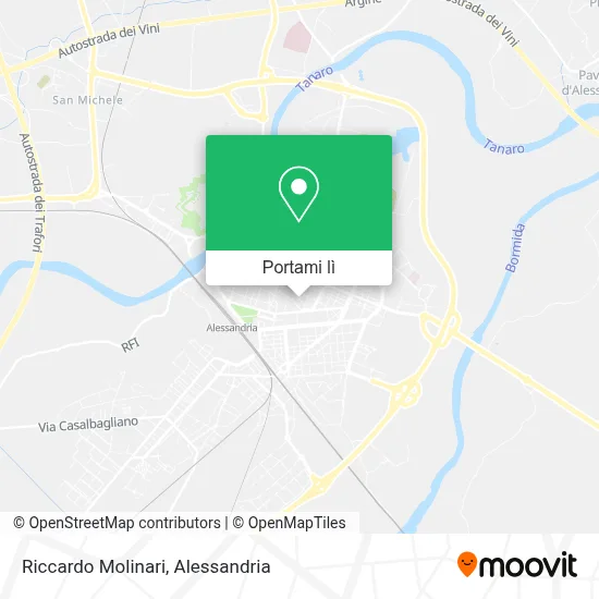 Mappa Riccardo Molinari