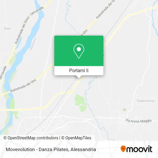 Mappa Movevolution - Danza Pilates
