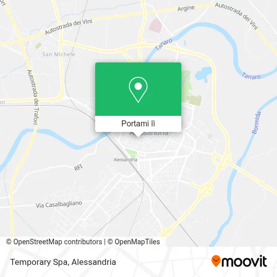 Mappa Temporary Spa