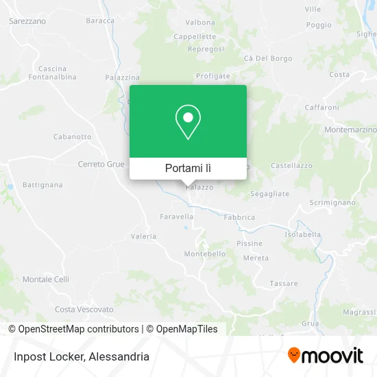 Mappa Inpost Locker