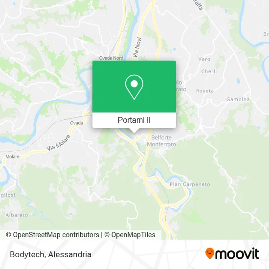 Mappa Bodytech