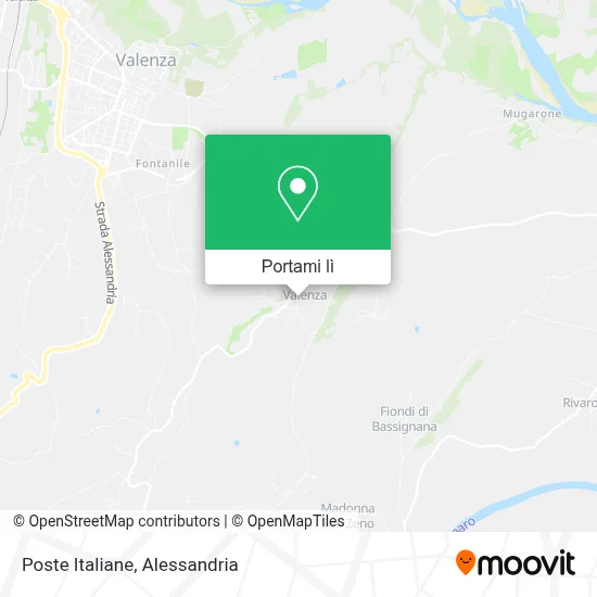 Mappa Poste Italiane