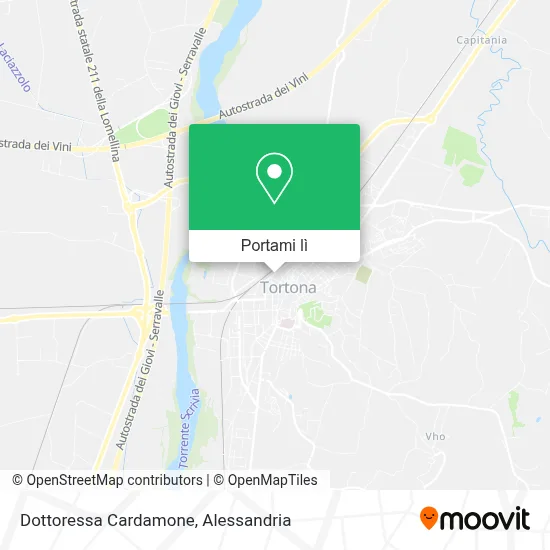 Mappa Dottoressa Cardamone