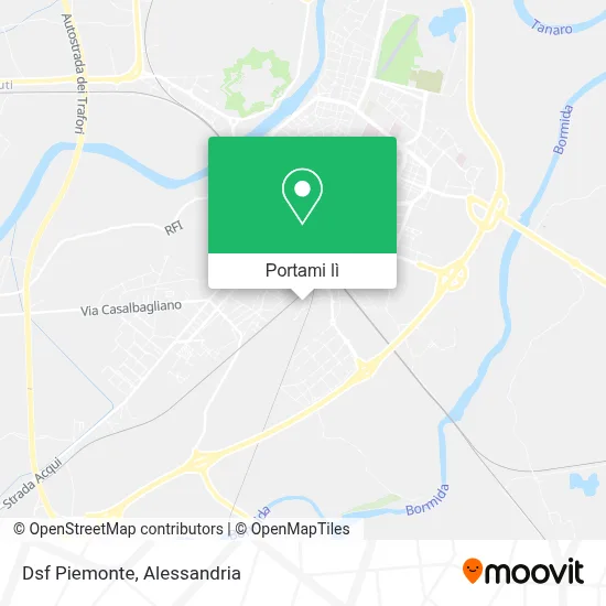 Mappa Dsf Piemonte