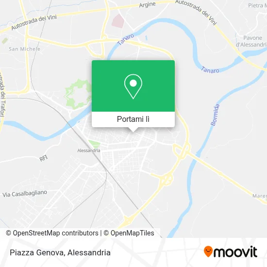 Mappa Piazza Genova