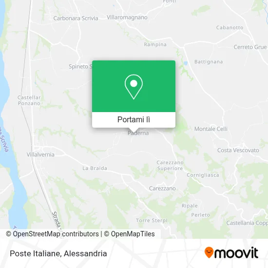 Mappa Poste Italiane