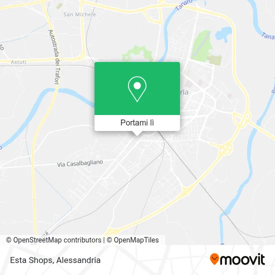 Mappa Esta Shops