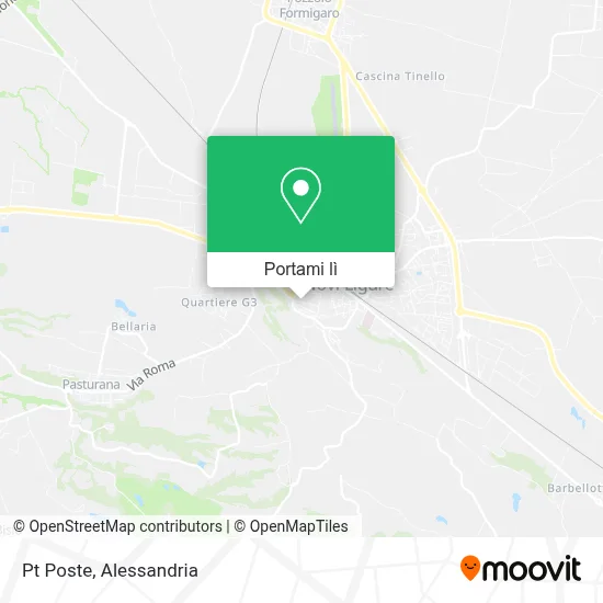 Mappa Pt Poste