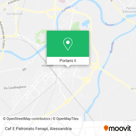 Mappa Caf E Patronato Fenapi