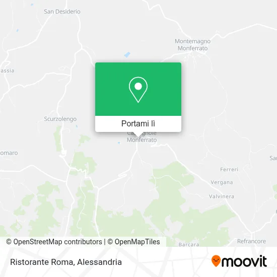 Mappa Ristorante Roma