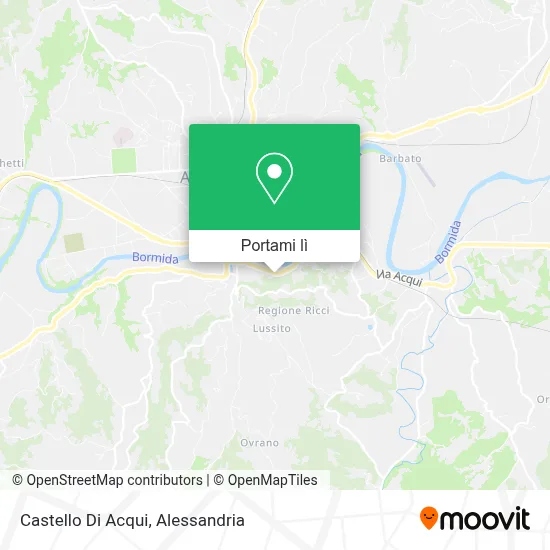 Mappa Castello Di Acqui