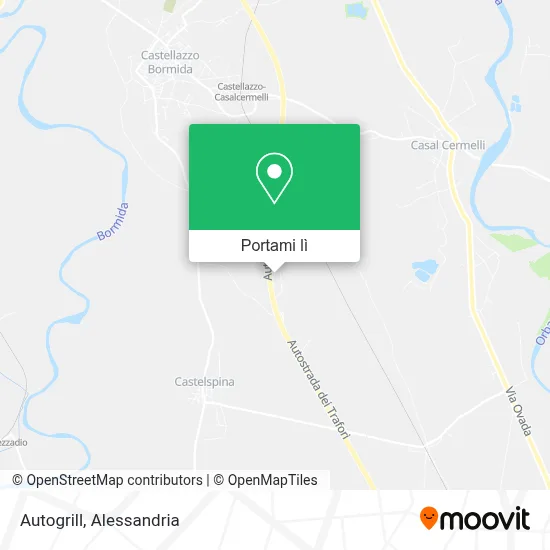 Mappa Autogrill