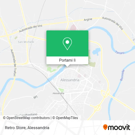 Mappa Retro Store