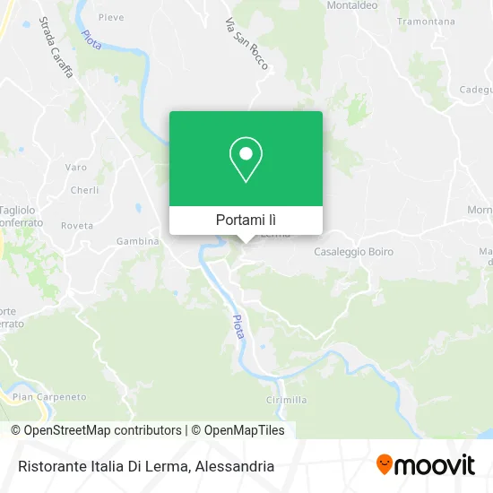 Mappa Ristorante Italia Di Lerma