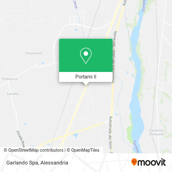 Mappa Garlando Spa
