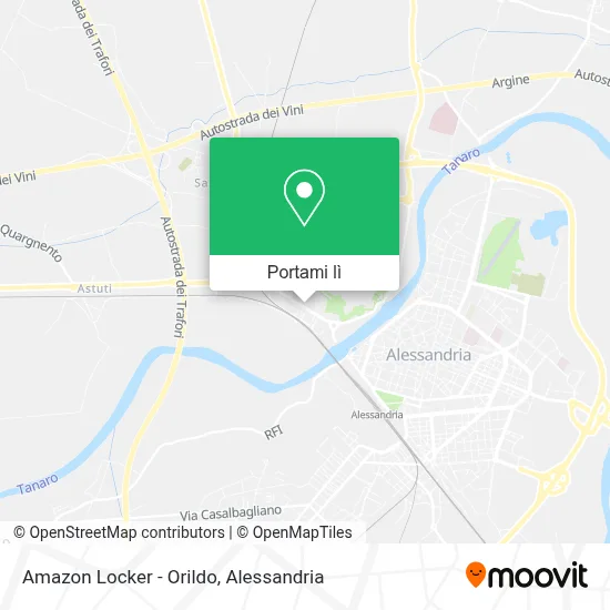 Mappa Amazon Locker - Orildo