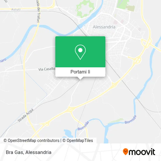 Mappa Bra Gas
