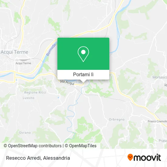 Mappa Resecco Arredi