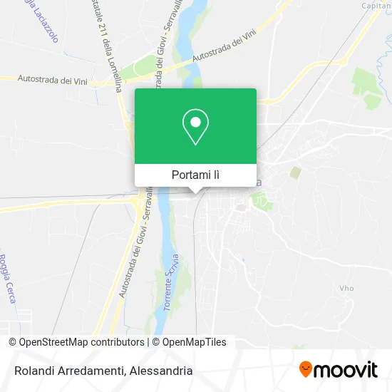 Mappa Rolandi Arredamenti