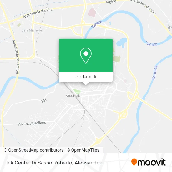 Mappa Ink Center Di Sasso Roberto