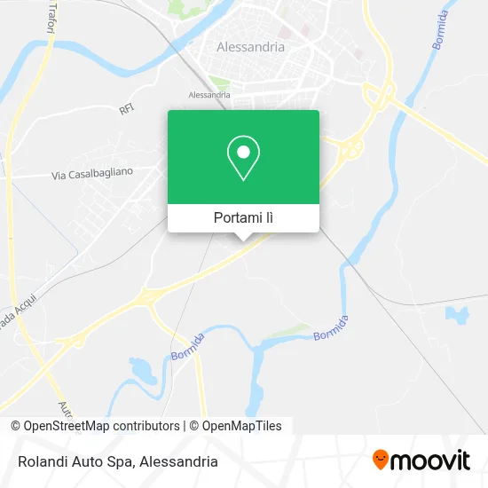 Mappa Rolandi Auto Spa