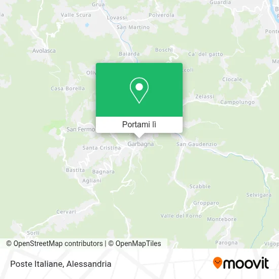 Mappa Poste Italiane