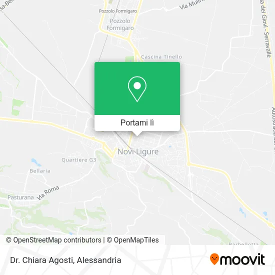 Mappa Dr. Chiara Agosti